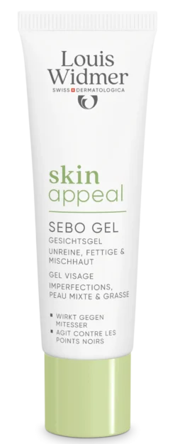 Louis Widmer Skinappeal Sebo Gel zonder Parfum (30 ml)
