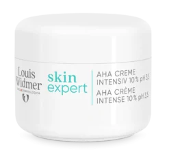 Louis Widmer Skinexpert Aha Crème Intensief 10 % Ph 3,5 zonder Parfum (50 ml)