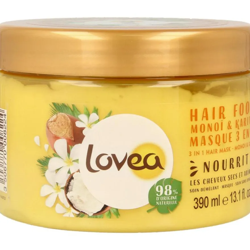 Lovea 3-In-1 Hair Mask Monoi & Shea (390 ml)
