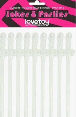 Lovetoy Glow In The Dark Rietjes 9 St (1 set)