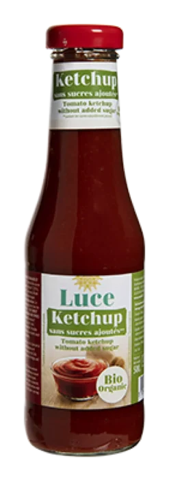 Luce Ketchup zonder Suiker Bio (500 gr)
