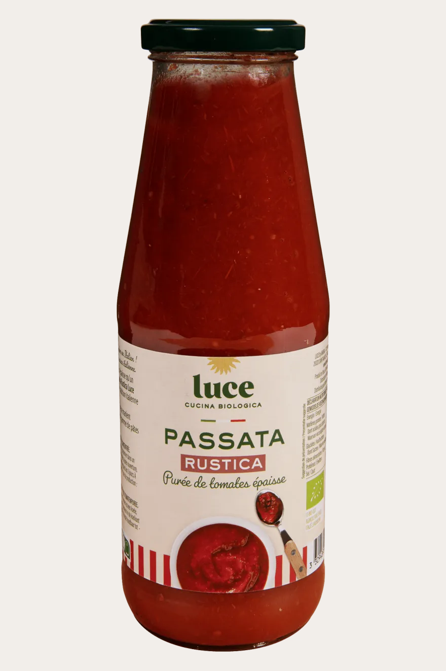 Luce Passata Rustica (voor Pizza) Bio (690 gr)