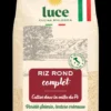 Luce Rijst rond Volkoren Italië Bio (500 gr)