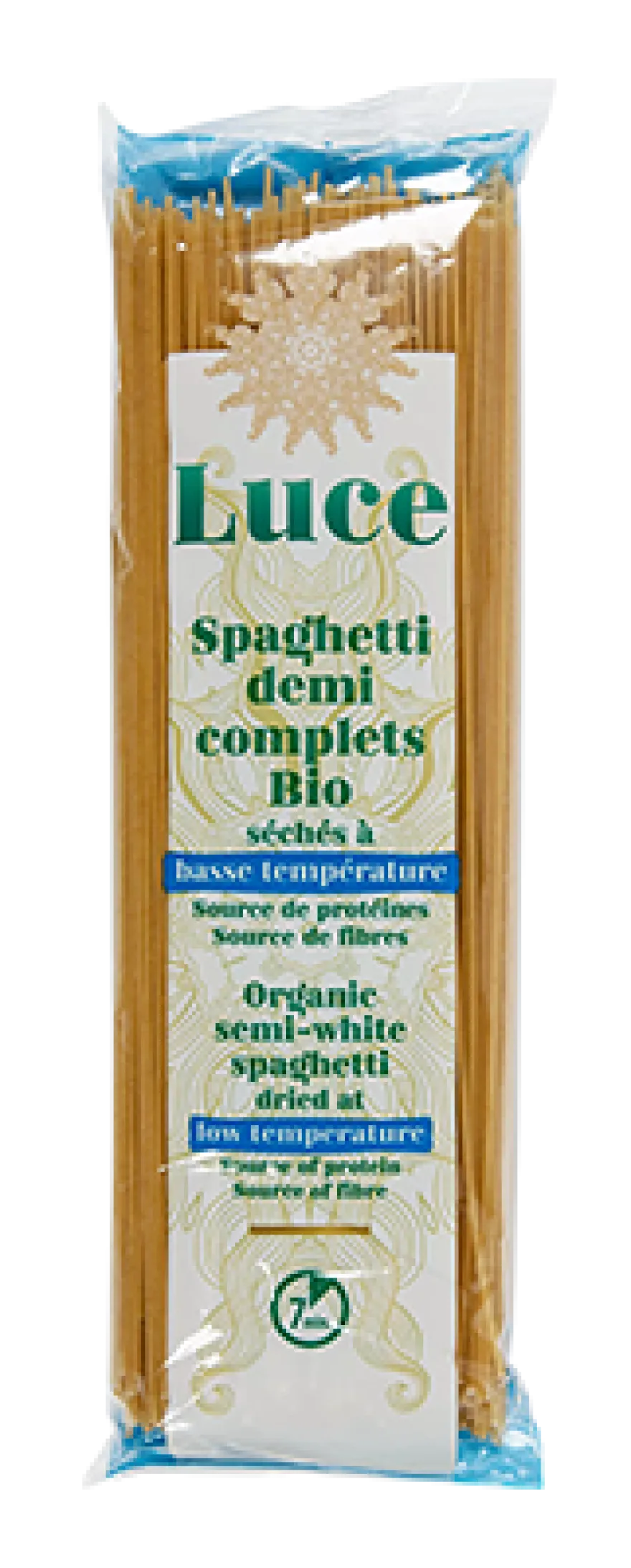 Luce Spaghetti Volkoren Bio (500 gr)