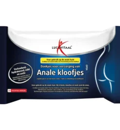 Lucovitaal Anale Kloofjes Doekjes (25 stuks)