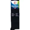 Lucovitaal Bamboe Kniesokken Zwart 43-46 (1 Paar)