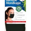 Lucovitaal Bamboe Mondkapje Zwart (1 stuk)