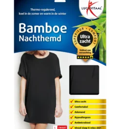 Lucovitaal Bamboe Nachthemd L (1 stuk)