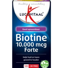 Lucovitaal Biotine 10.000mcg Forte (150 zuigtabletten)
