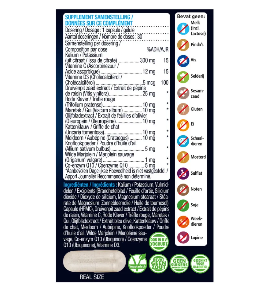 Lucovitaal Bloeddruk (30 capsules)