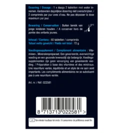 Lucovitaal Calcium Magnesium Bot Formule (60 tabletten)
