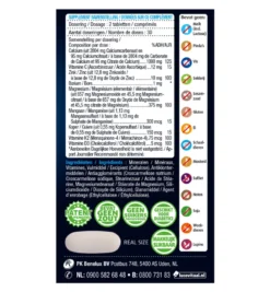 Lucovitaal Calcium Magnesium Bot Formule (60 tabletten)