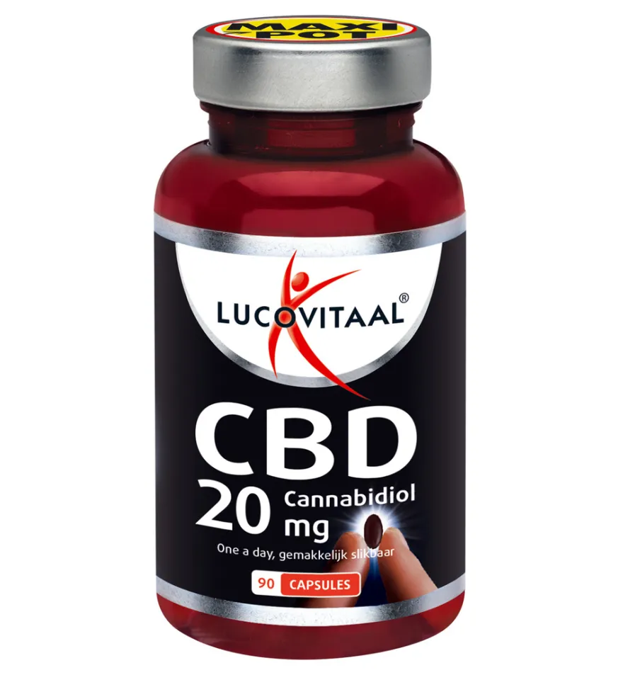 Lucovitaal CBD 20mg (90 capsules)