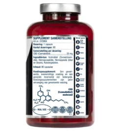 Lucovitaal CBD 20mg (90 capsules)