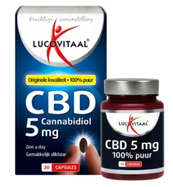 Lucovitaal CBD 5mg (30 capsules)