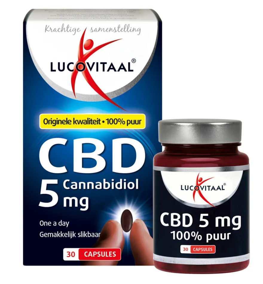 Lucovitaal CBD 5mg (30 capsules)