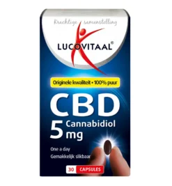 Lucovitaal CBD 5mg (30 capsules)
