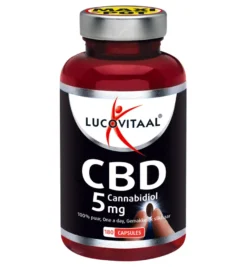 Lucovitaal CBD 5mg (180 capsules)