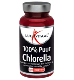 Lucovitaal Chlorella 100% Puur (200 tabletten)
