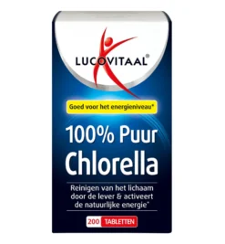 Lucovitaal Chlorella 100% Puur (200 tabletten)