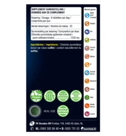 Lucovitaal Chlorella 100% Puur (200 tabletten)