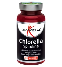Lucovitaal Chlorella Spirulina (200 tabletten)