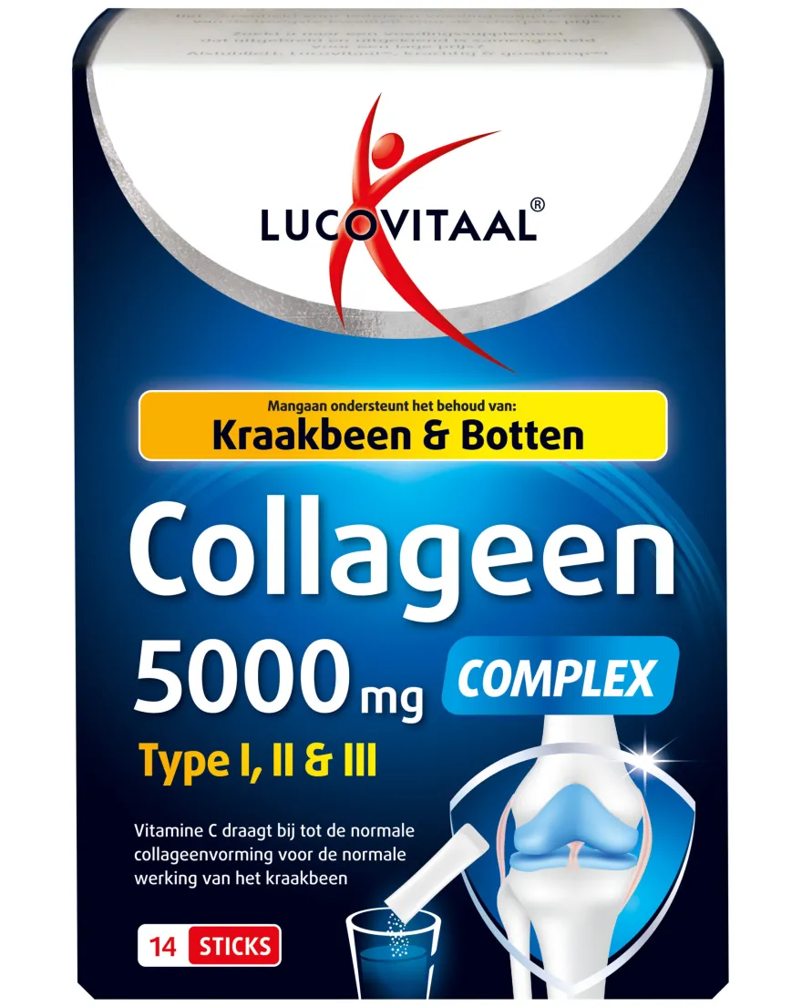Lucovitaal Collageen Complex 5000mg (14 sticks)