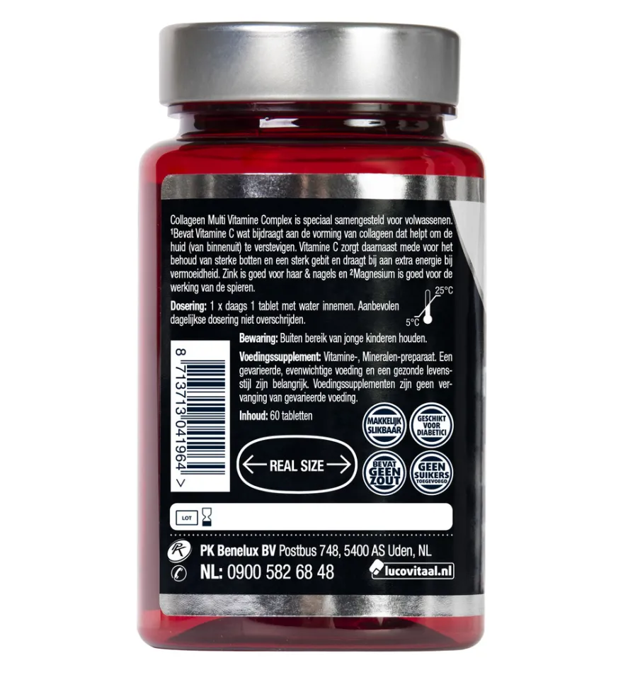 Lucovitaal Collageen Multi Vitamine Compleet (60 tabletten)
