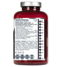 Lucovitaal Cranberry X-tra Lactobacillus (480 capsules)