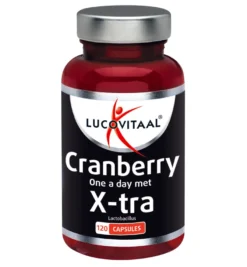 Lucovitaal Cranberry X-tra Lactobacillus (120 capsules)
