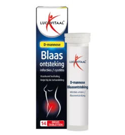 Lucovitaal D-Mannose Blaasontsteking (14 bruistabletten)