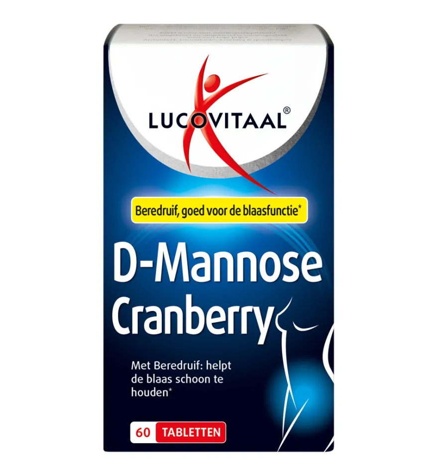 Lucovitaal D-Mannose Cranberry (60 tabletten)