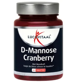 Lucovitaal D-Mannose Cranberry (60 tabletten)