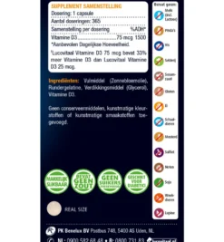 Lucovitaal D3 75mcg (365 capsules)