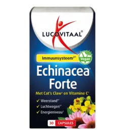 Lucovitaal Echinacea Forte+ Cat’s Claw (30 capsules)