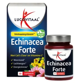 Lucovitaal Echinacea Forte+ Cat’s Claw (30 capsules)