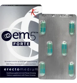 Lucovitaal Em5 Erectomedium Forte (6 capsules)