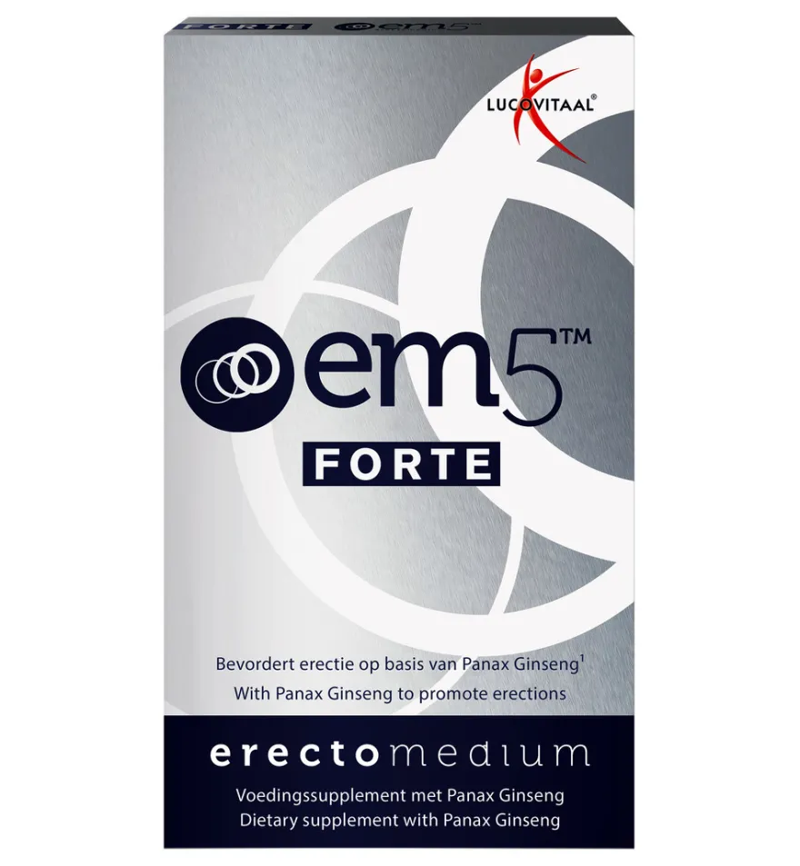 Lucovitaal Em5 Erectomedium Forte (6 capsules)
