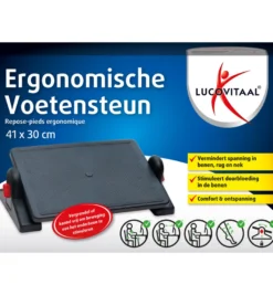 Lucovitaal Ergonomische Voetensteun (1 stuk)