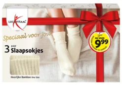 Lucovitaal Giftbox Slaapsokjes (3 paar)