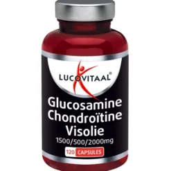 Lucovitaal Glucosamine Chondroïtine Visolie (120 capsules)