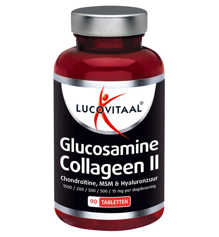 Lucovitaal Glucosamine Collageen Type 2 (90 tabletten)