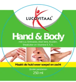 Lucovitaal Hand & Body Crème (250 ml)