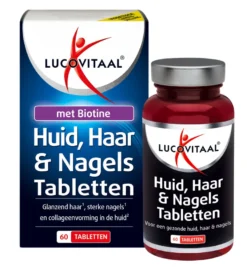 Lucovitaal Huid, Haar & Nagels met Biotine (60 tabletten)