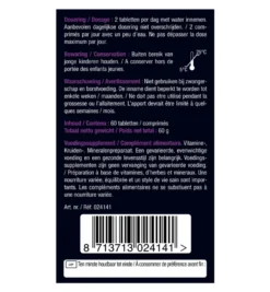 Lucovitaal Huid, Haar & Nagels met Biotine (60 tabletten)