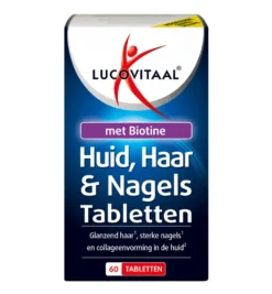 Lucovitaal Huid, Haar & Nagels met Biotine (60 tabletten)