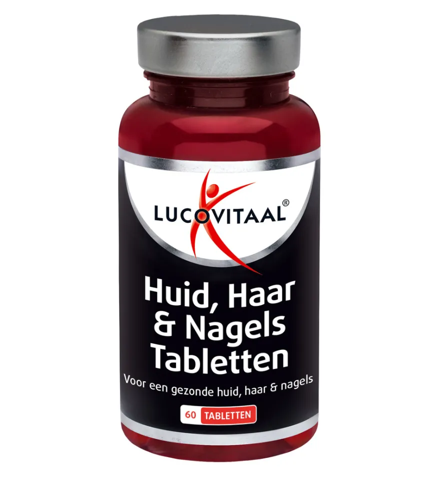 Lucovitaal Huid, Haar & Nagels met Biotine (60 tabletten)