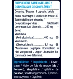Lucovitaal Ijslandse Levertraan (60 capsules)