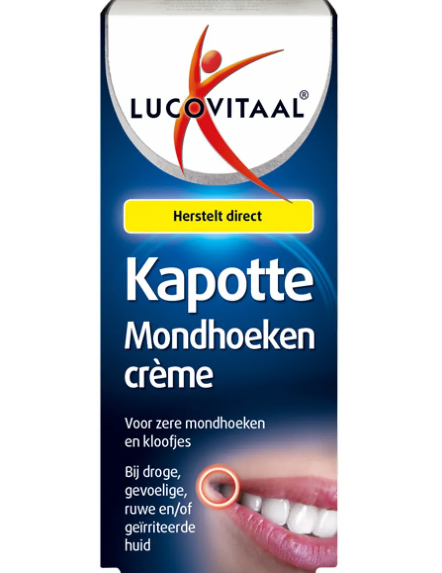 Lucovitaal Kapotte Mondhoeken Crème (15 ml)
