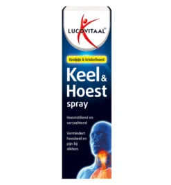 Lucovitaal Keel & Hoestspray (20 ml)